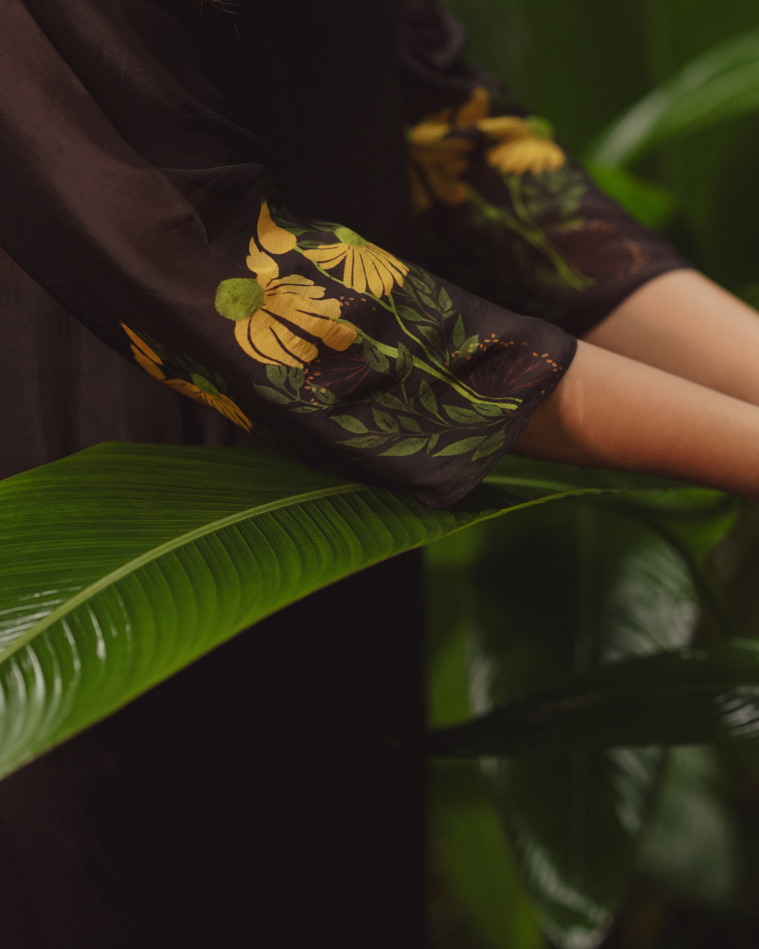 Tunic Co-ord Set - Brown