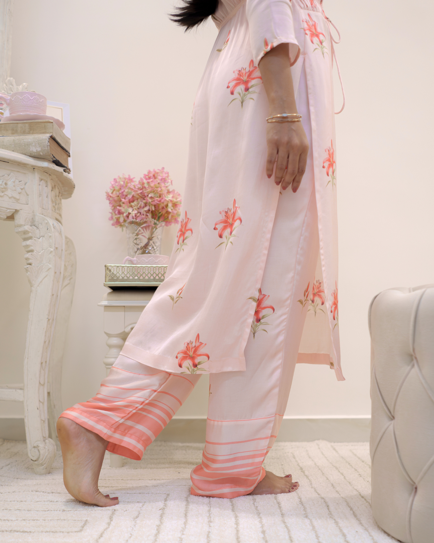 Tunic Pant Set - Pink