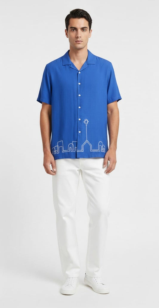 Moonlace Blue Shirt