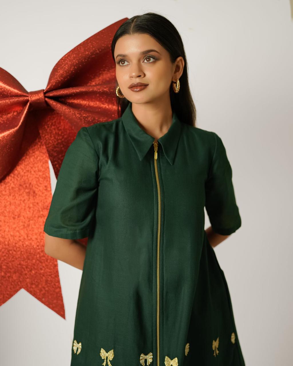 Tinsel Dress - Green VIAN Tinsel Dress - Green VIAN