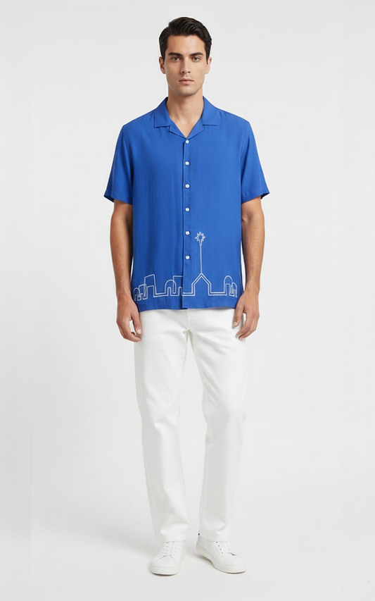 Moonlace Blue Shirt
