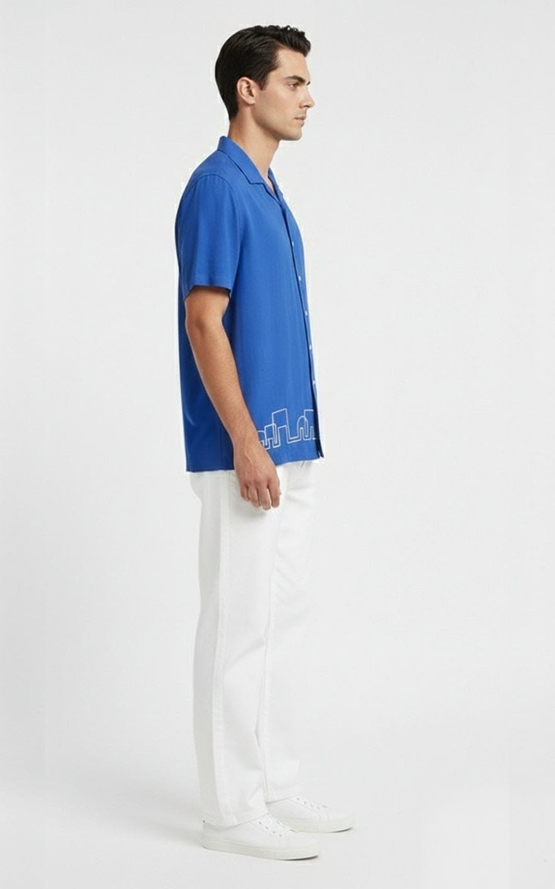 Moonlace Blue Shirt