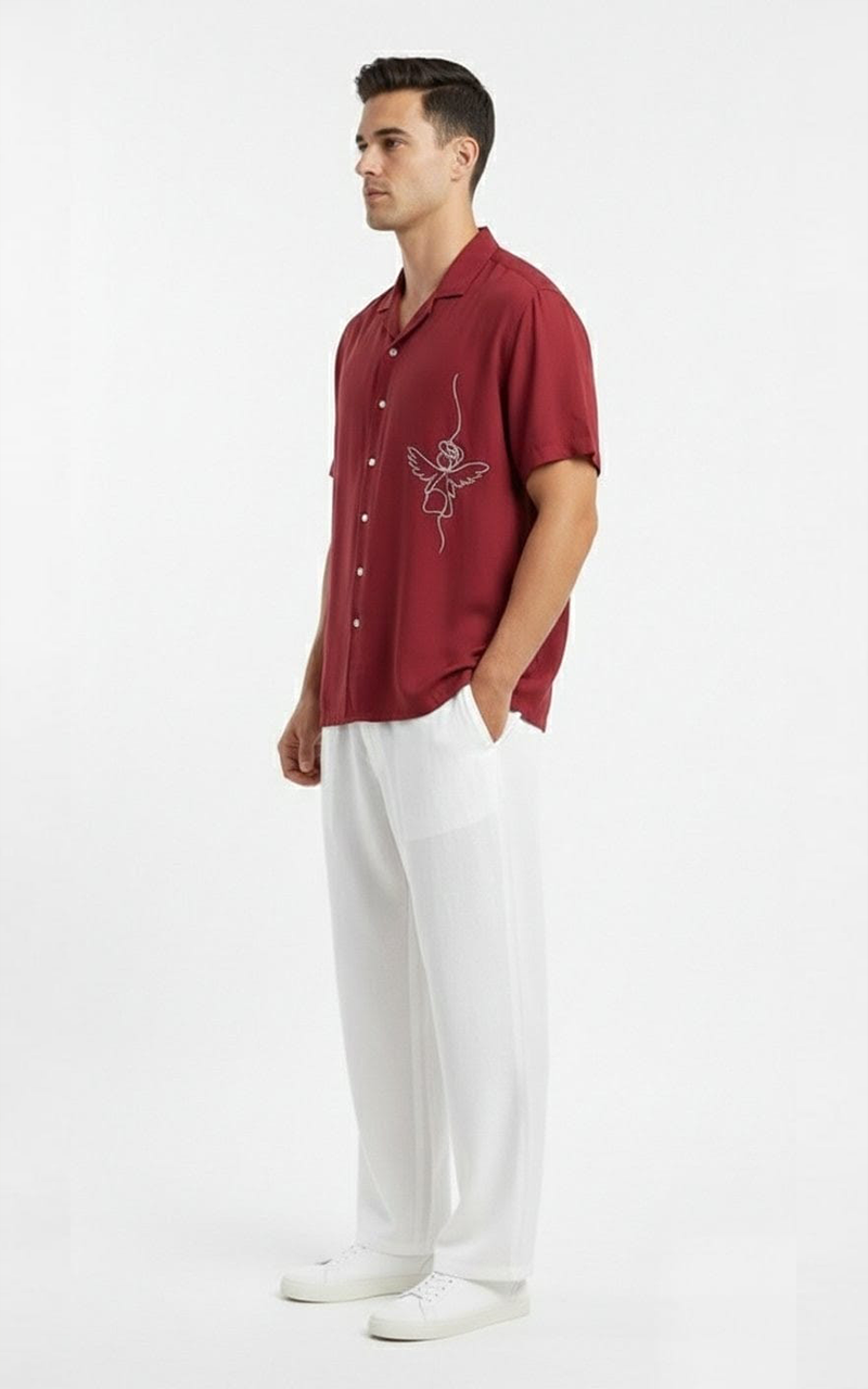 Moonlace Red Shirt